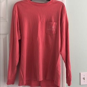 Vineyard Vines pink long sleeve